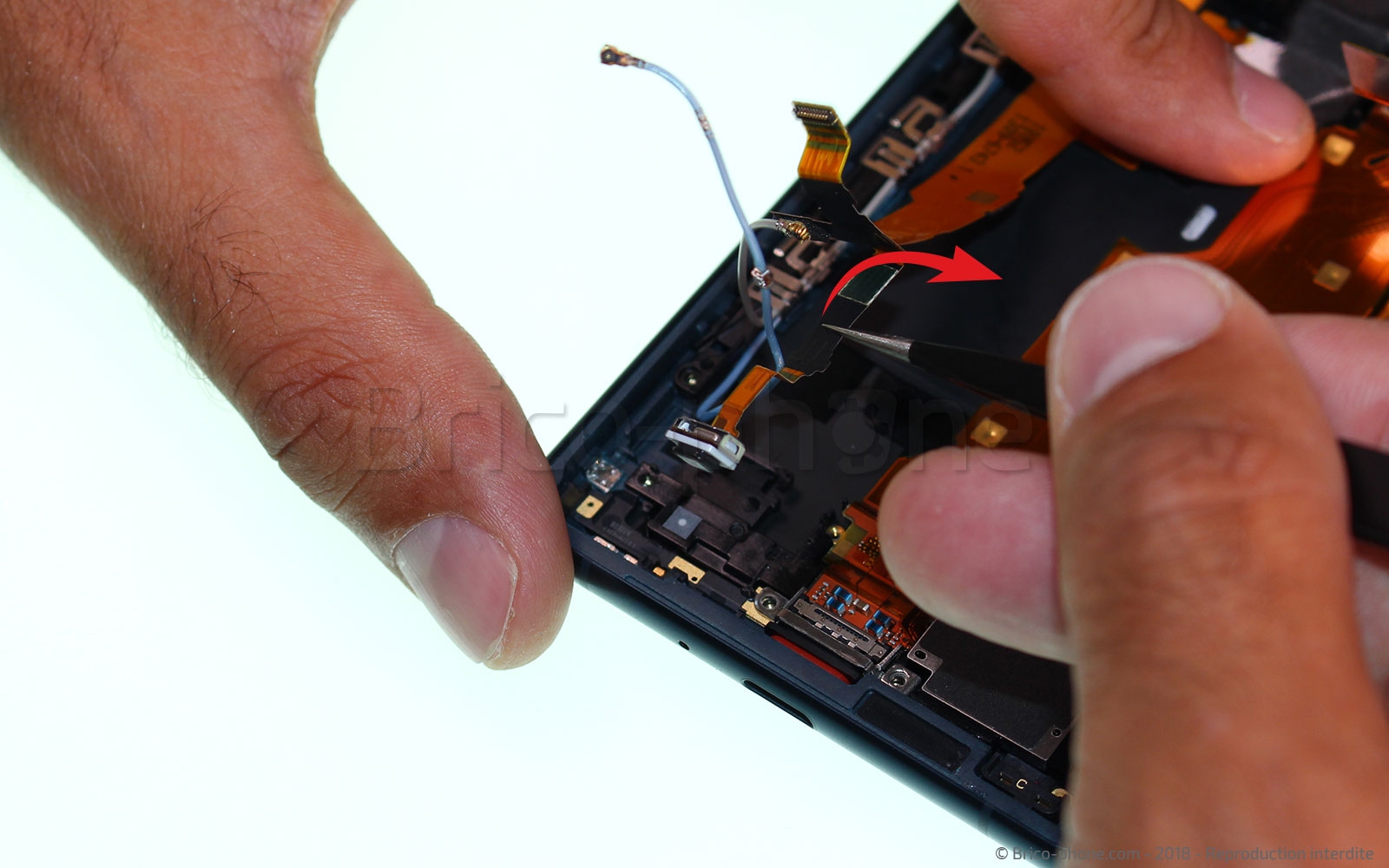 Changement de caméra avant sur Xperia XZ2 photo 2