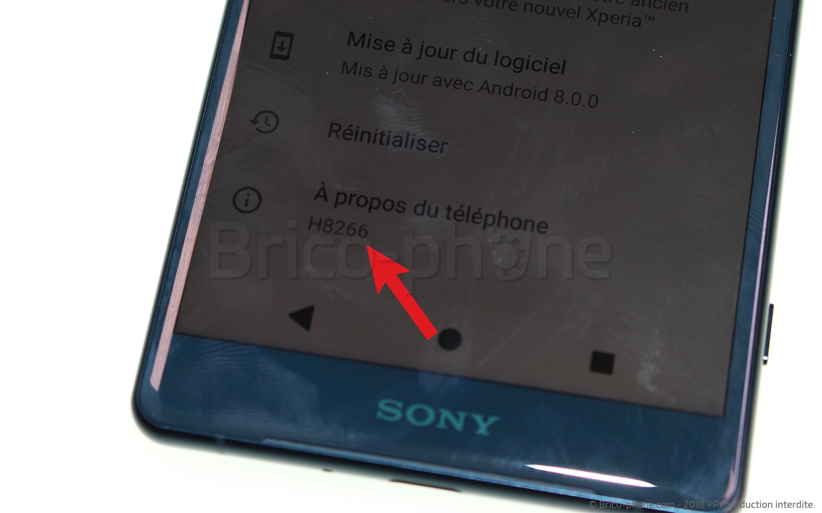 Changement de micro sur Xperia XZ2 photo 2
