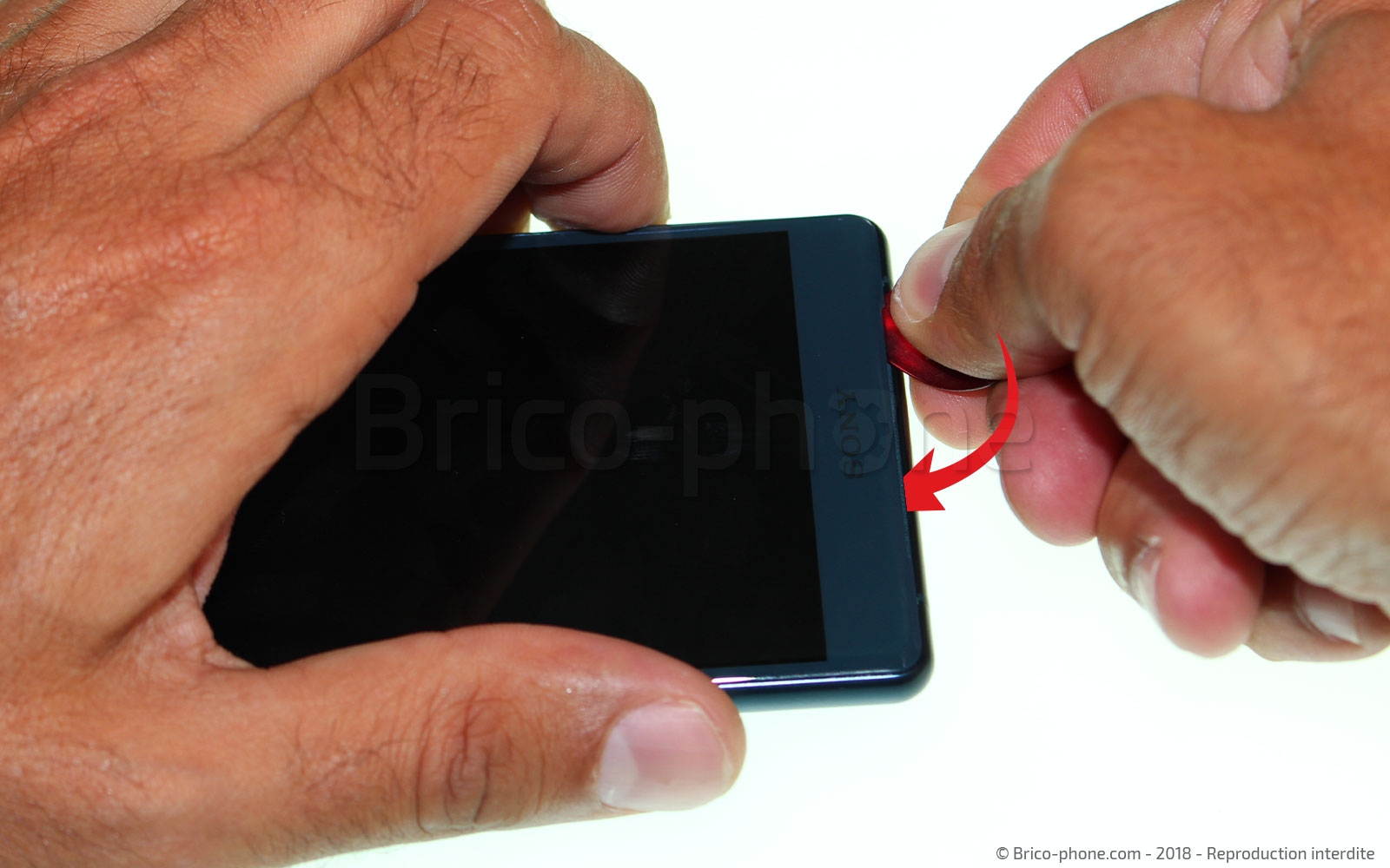 Changement d'écran vitre et LCD sur Xperia XZ2 photo 1