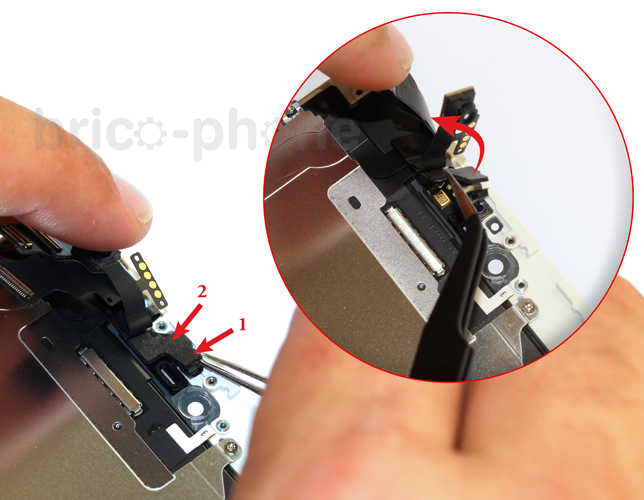 Changement d'écran (vitre+LCD) sans éléments prémontés sur iPhone 6 Plus photo 1