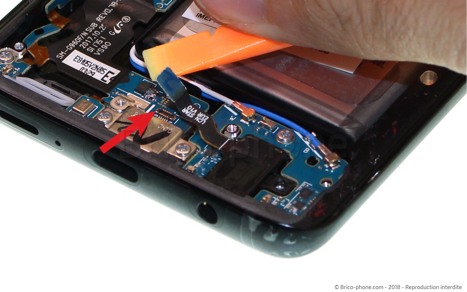 Démontage complet sur Galaxy S9 photo 2