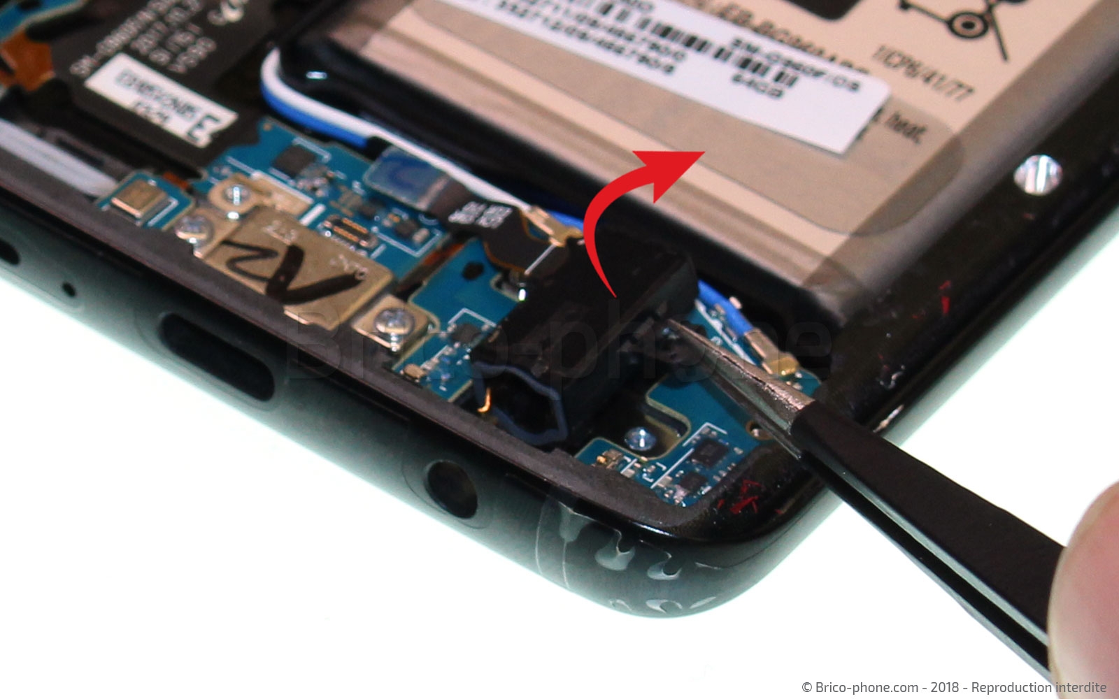 Démontage complet sur Galaxy S9 photo 3