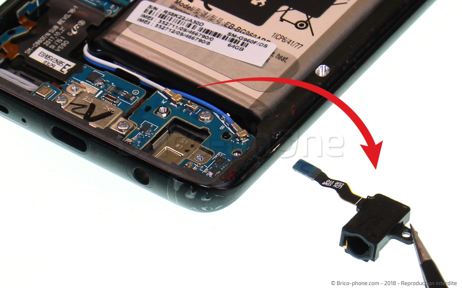 Démontage complet sur Galaxy S9 photo 4