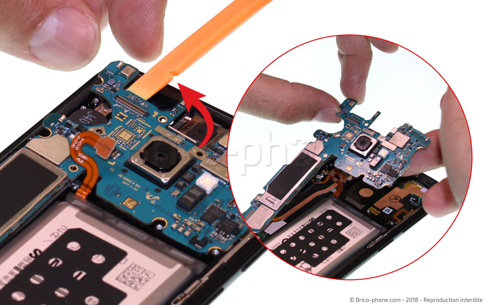 Démontage complet sur Galaxy S9 photo 2