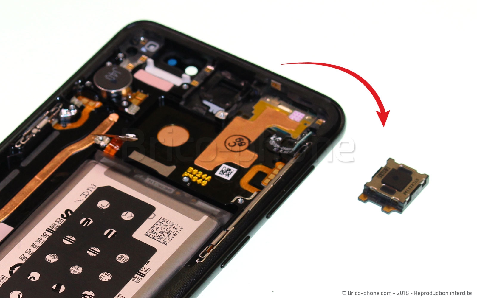 Démontage complet sur Galaxy S9 photo 4
