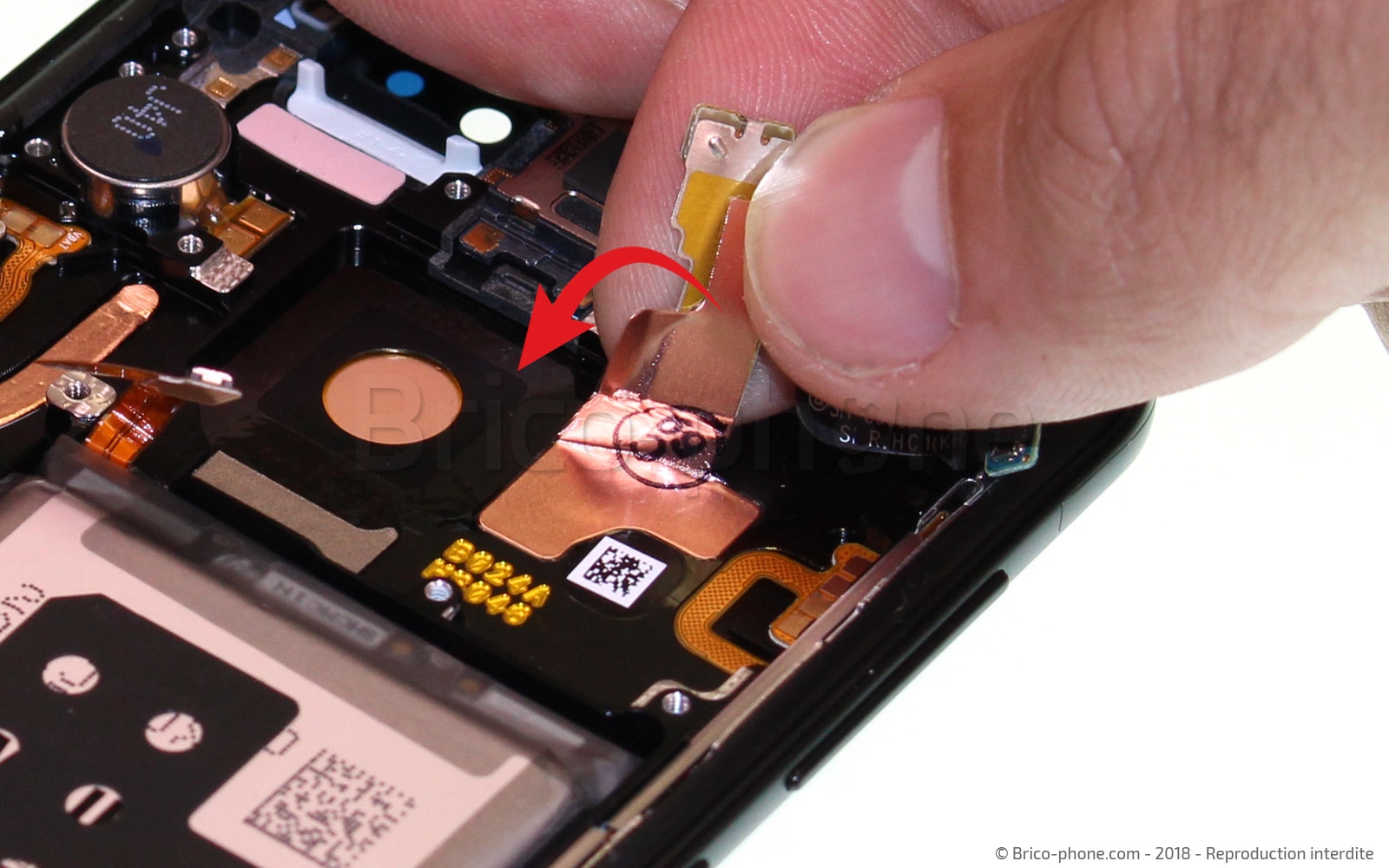Démontage complet sur Galaxy S9 photo 3