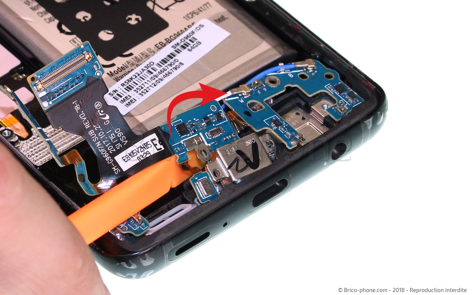 Démontage complet sur Galaxy S9 photo 1