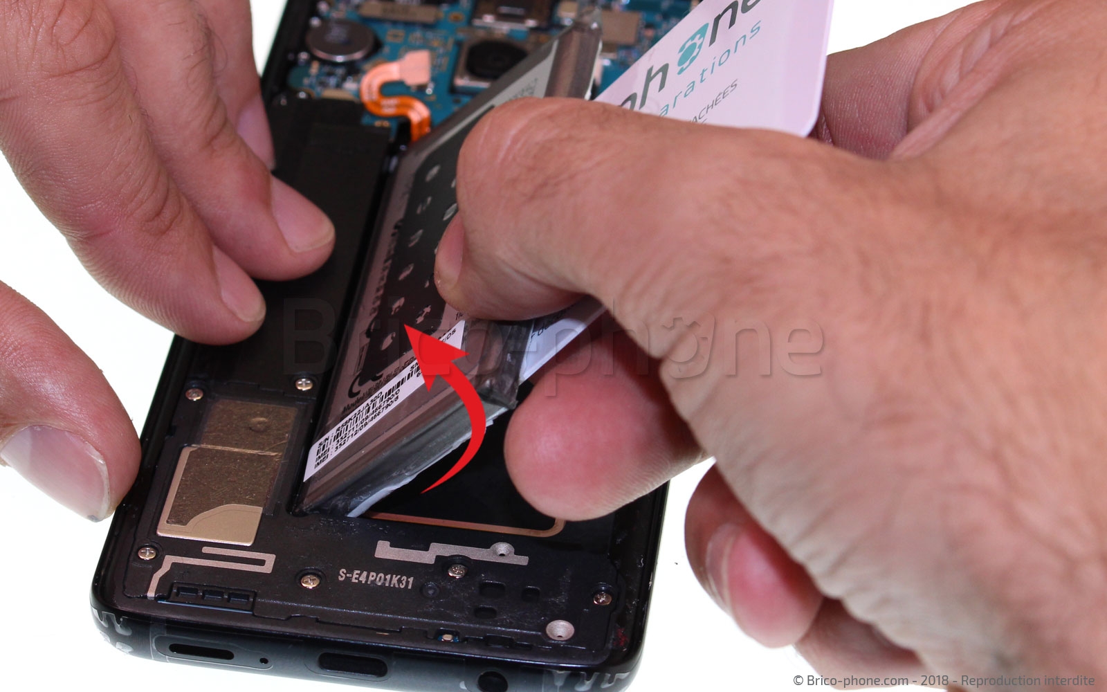 Démontage complet sur Galaxy S9 photo 3