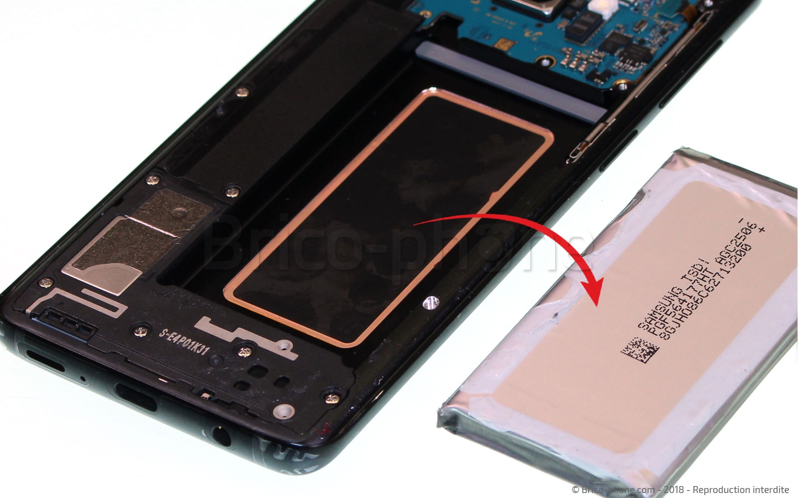 Démontage complet sur Galaxy S9 photo 4
