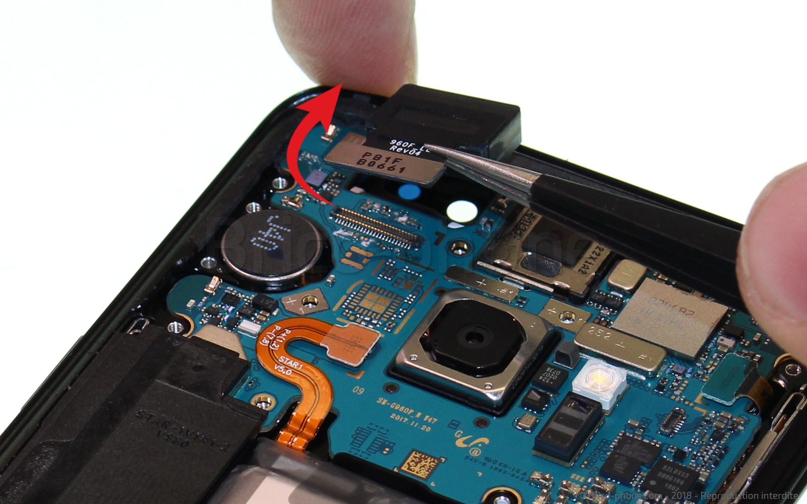 Changement du connecteur de charge sur Galaxy S9 photo 2