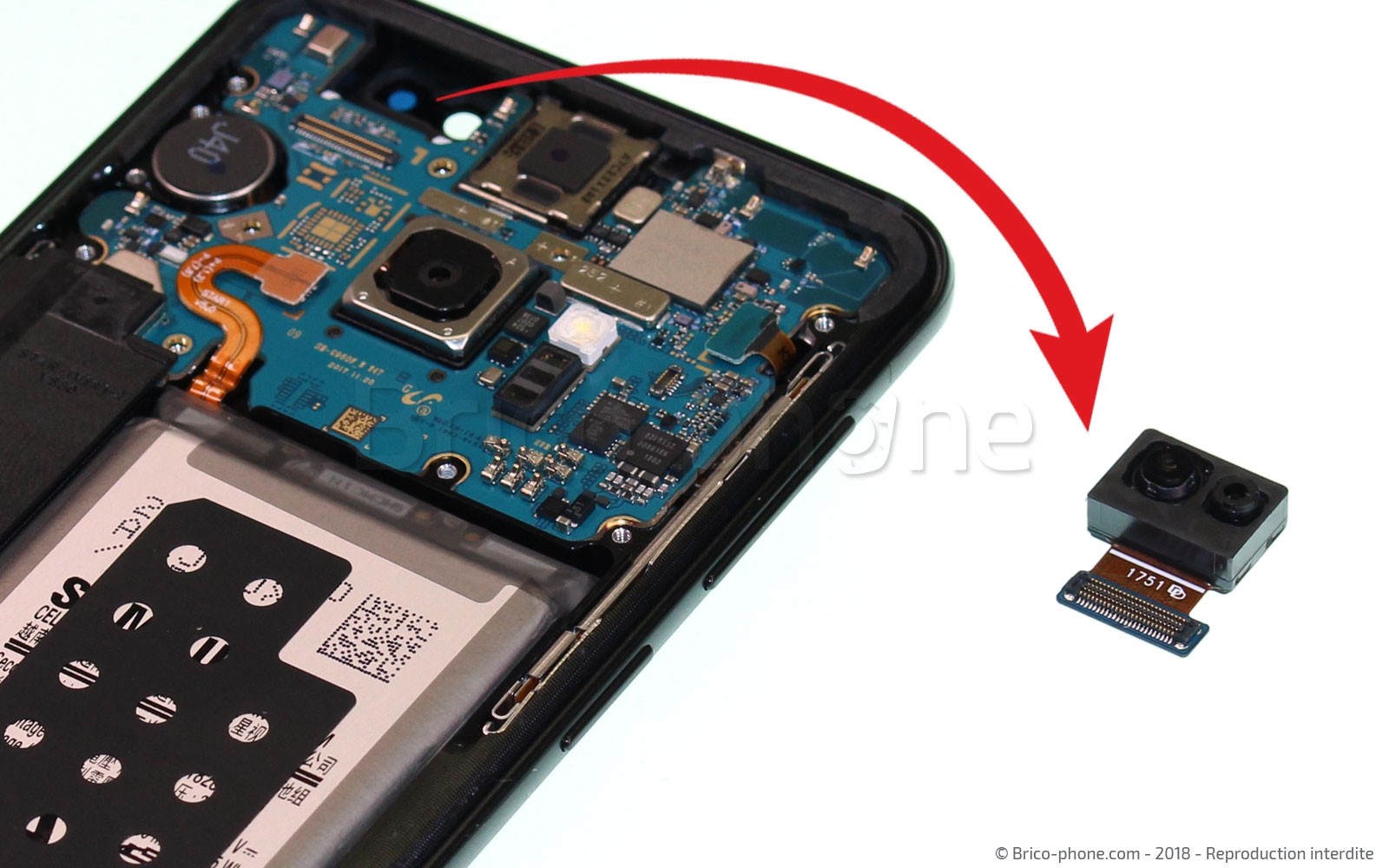 Changement du connecteur de charge sur Galaxy S9 photo 3