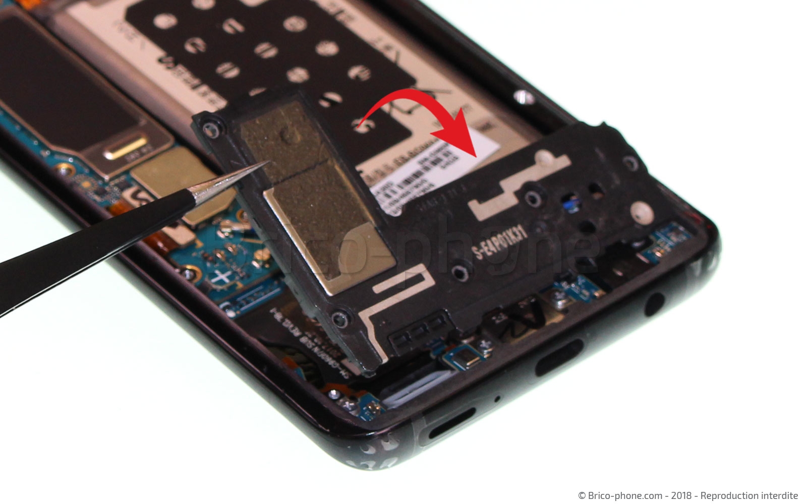 Changement du connecteur de charge sur Galaxy S9 photo 4