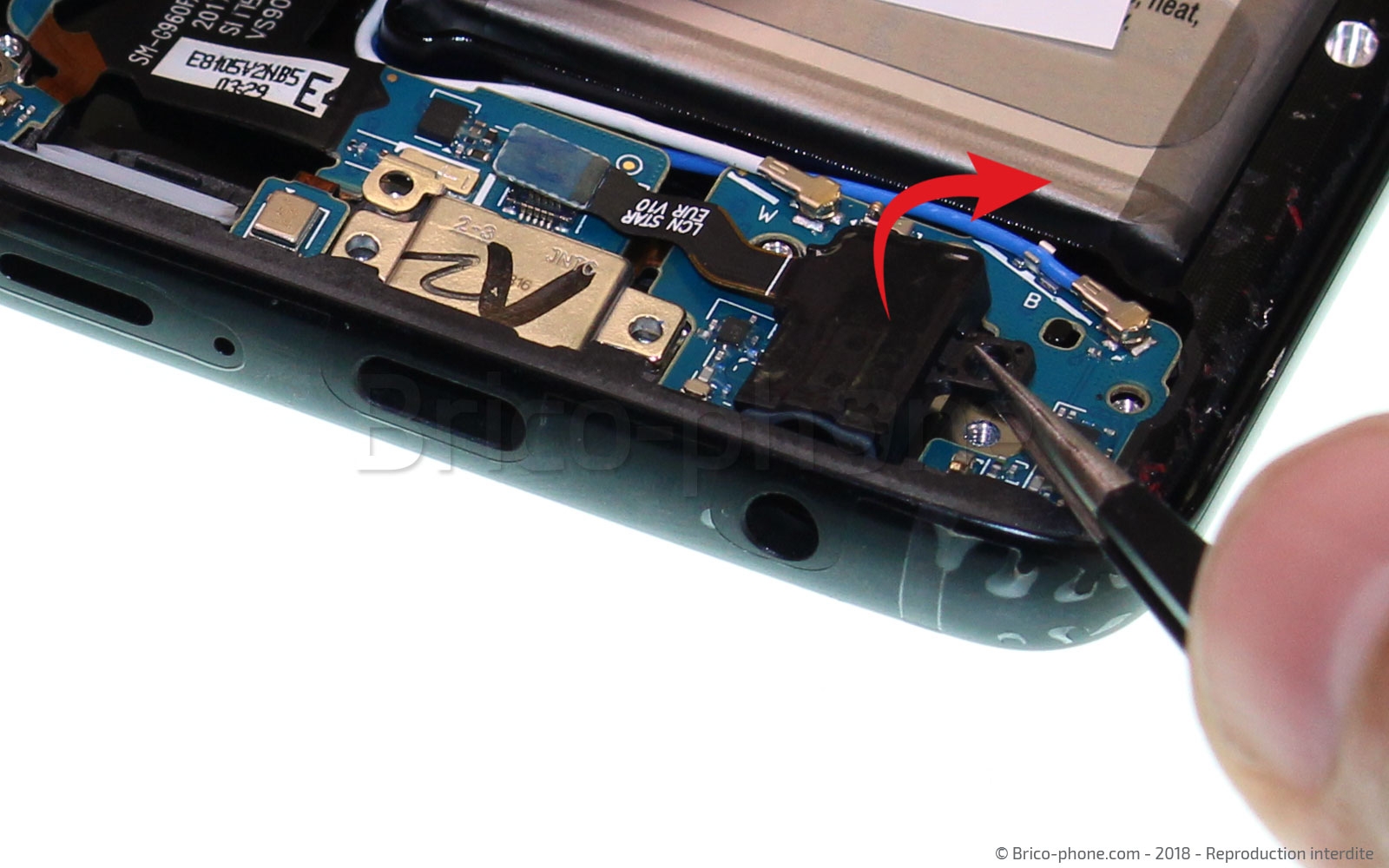 Changement du connecteur de charge sur Galaxy S9 photo 1