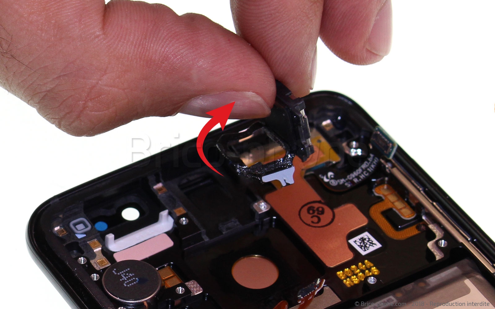 Changement du haut-parleur interne sur Galaxy S9 photo 2