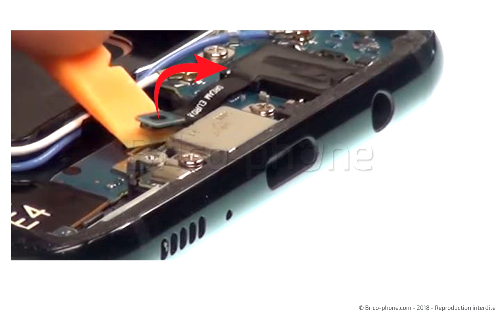 Changement de prise audio jack sur Galaxy S8 photo 2