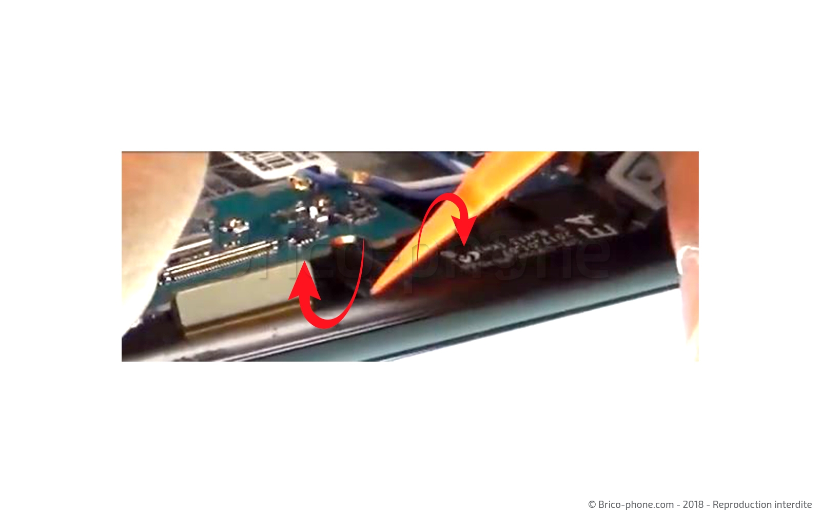 Changement du connecteur de charge sur Galaxy S8 photo 1