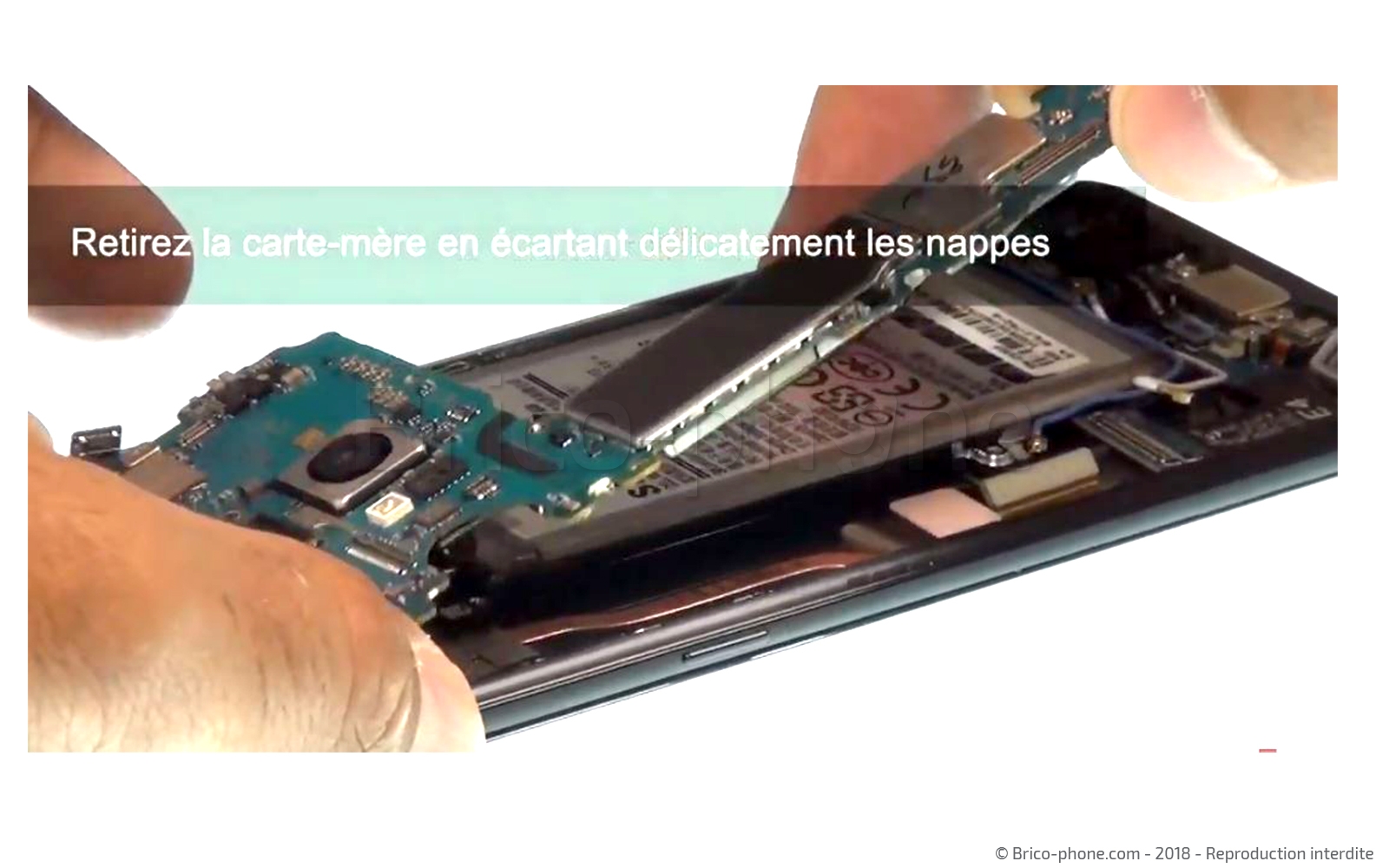 Changement du connecteur de charge sur Galaxy S8 photo 1