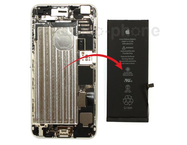 Changement de batterie sur iPhone 6 Plus photo 1