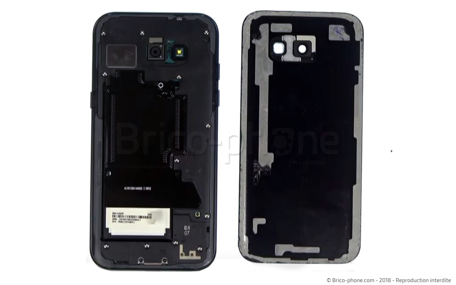 Changement de vitre arrière sur Galaxy A5 2017 photo 3