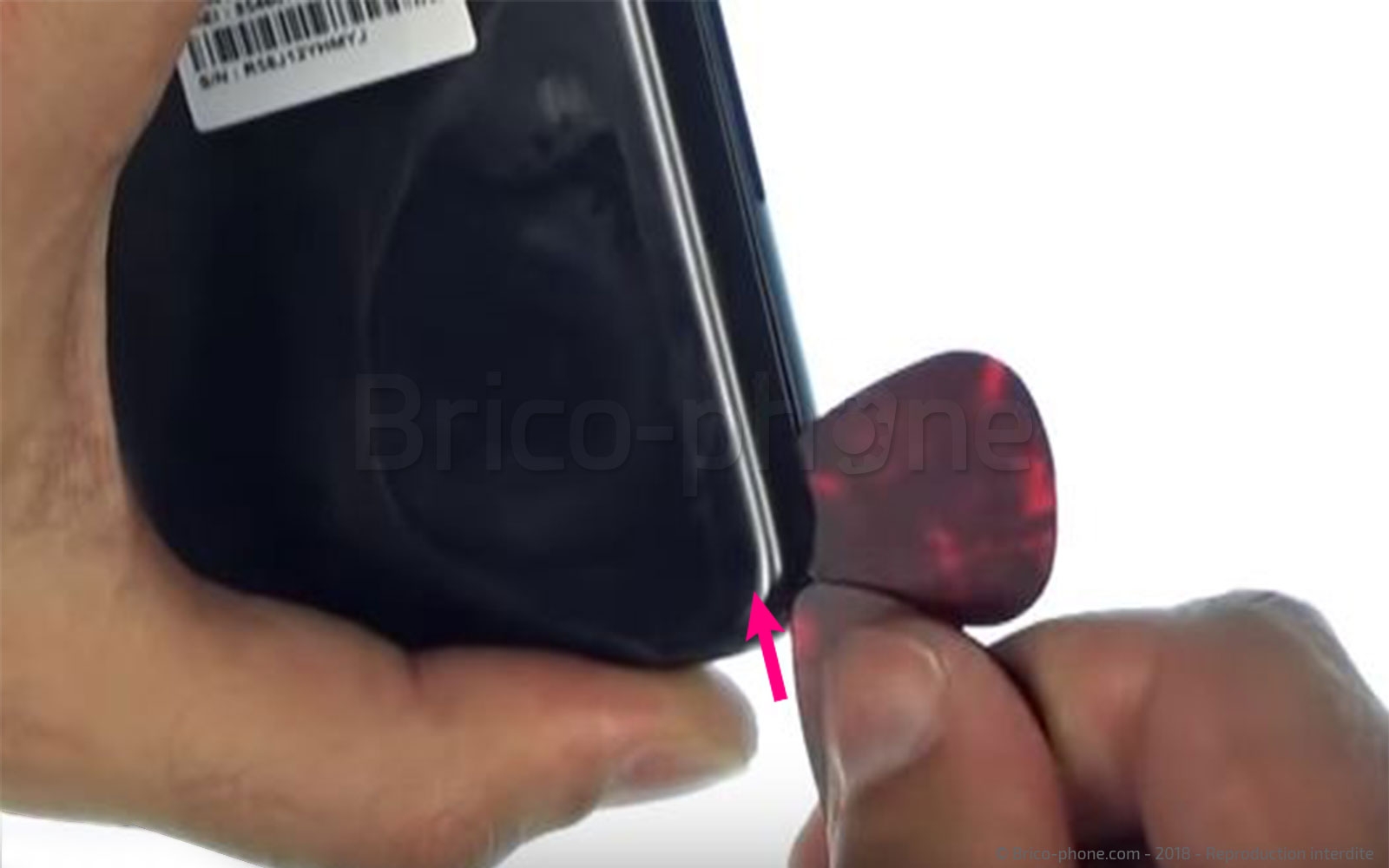 Changement d'écran (vitre+AMOLED) sur Galaxy A5 2017 photo 3