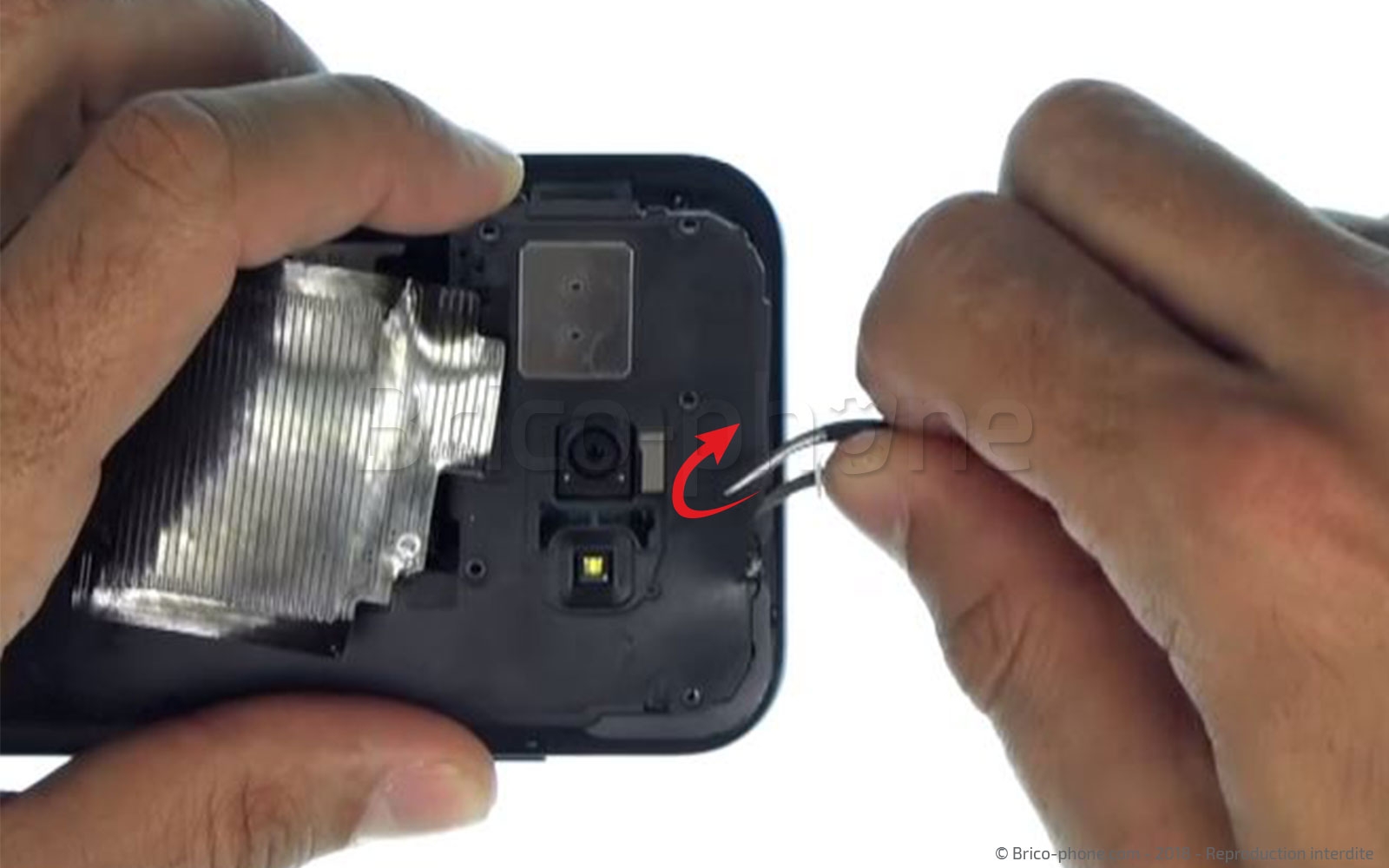 Changement d'écran (vitre+AMOLED) sur Galaxy A5 2017 photo 3