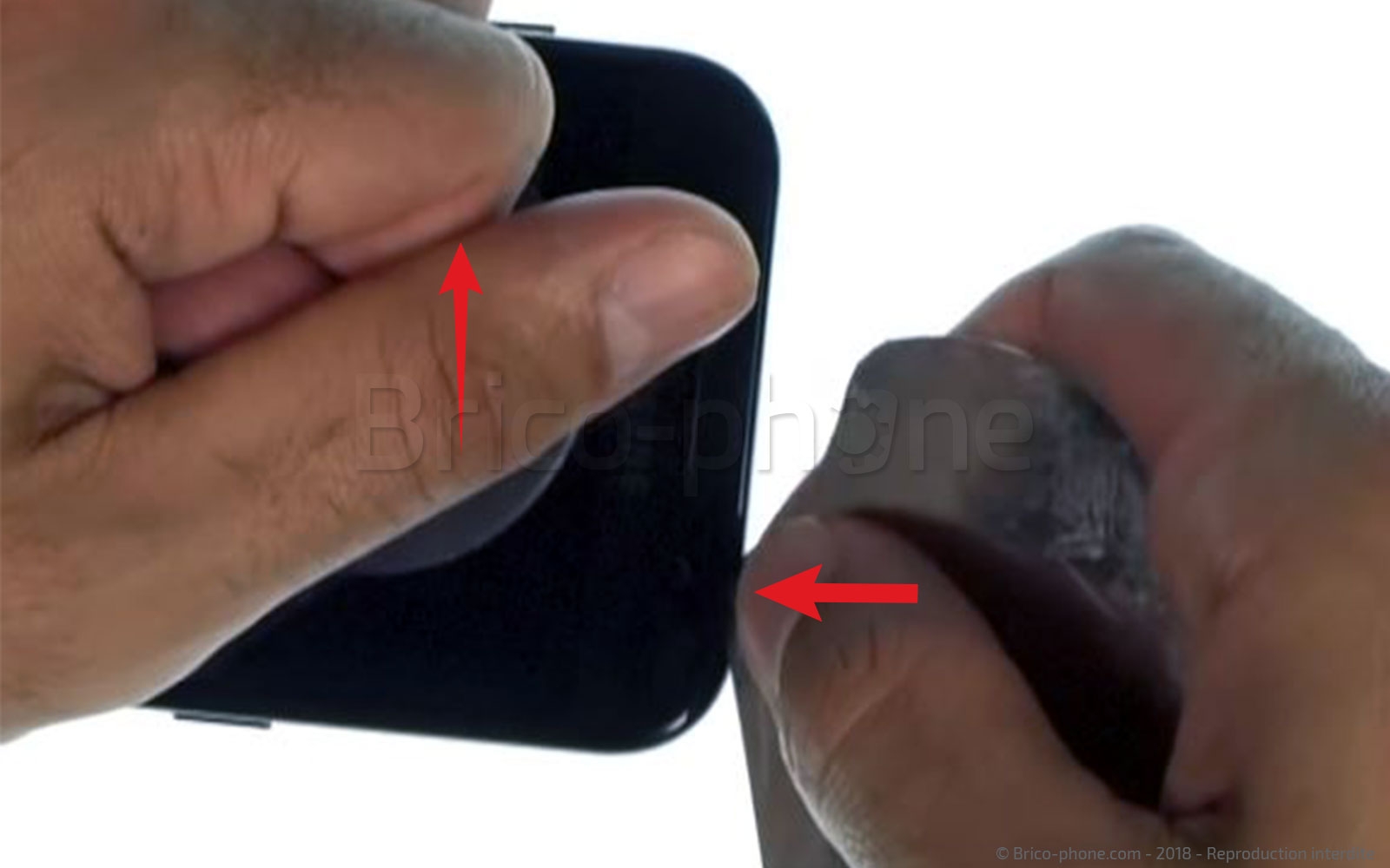 Changement d'écran (vitre+AMOLED) sur Galaxy A5 2017 photo 1