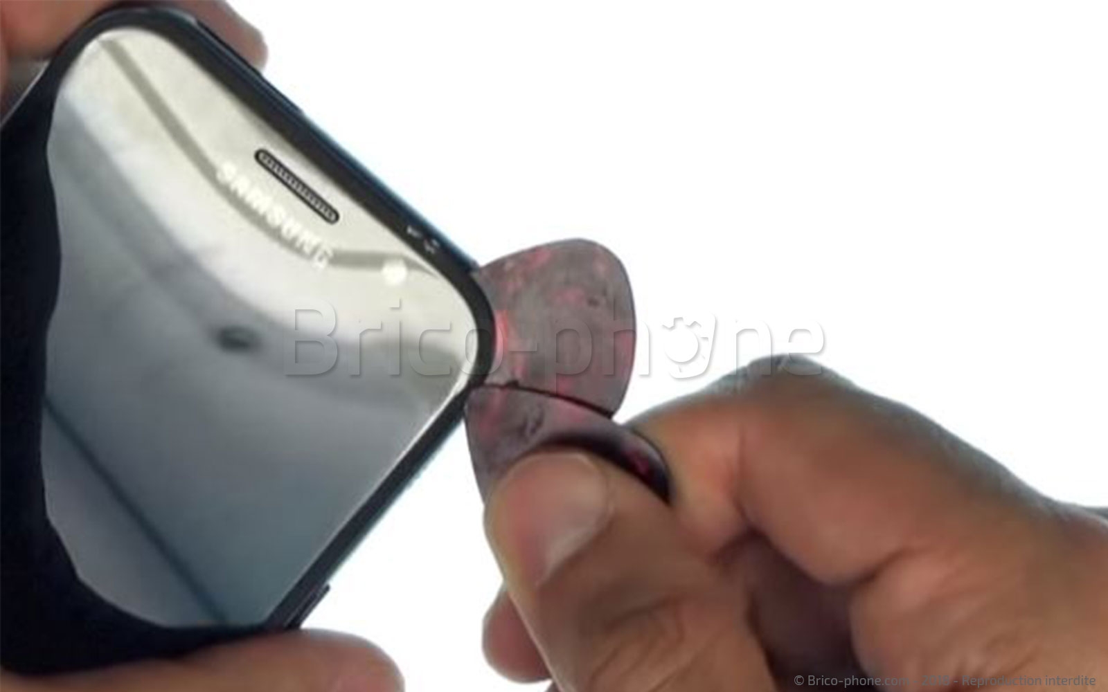 Changement d'écran (vitre+AMOLED) sur Galaxy A5 2017 photo 2