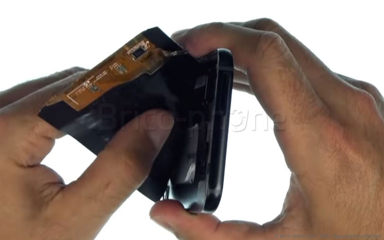 Changement d'écran (vitre+AMOLED) sur Galaxy A5 2017 photo 2