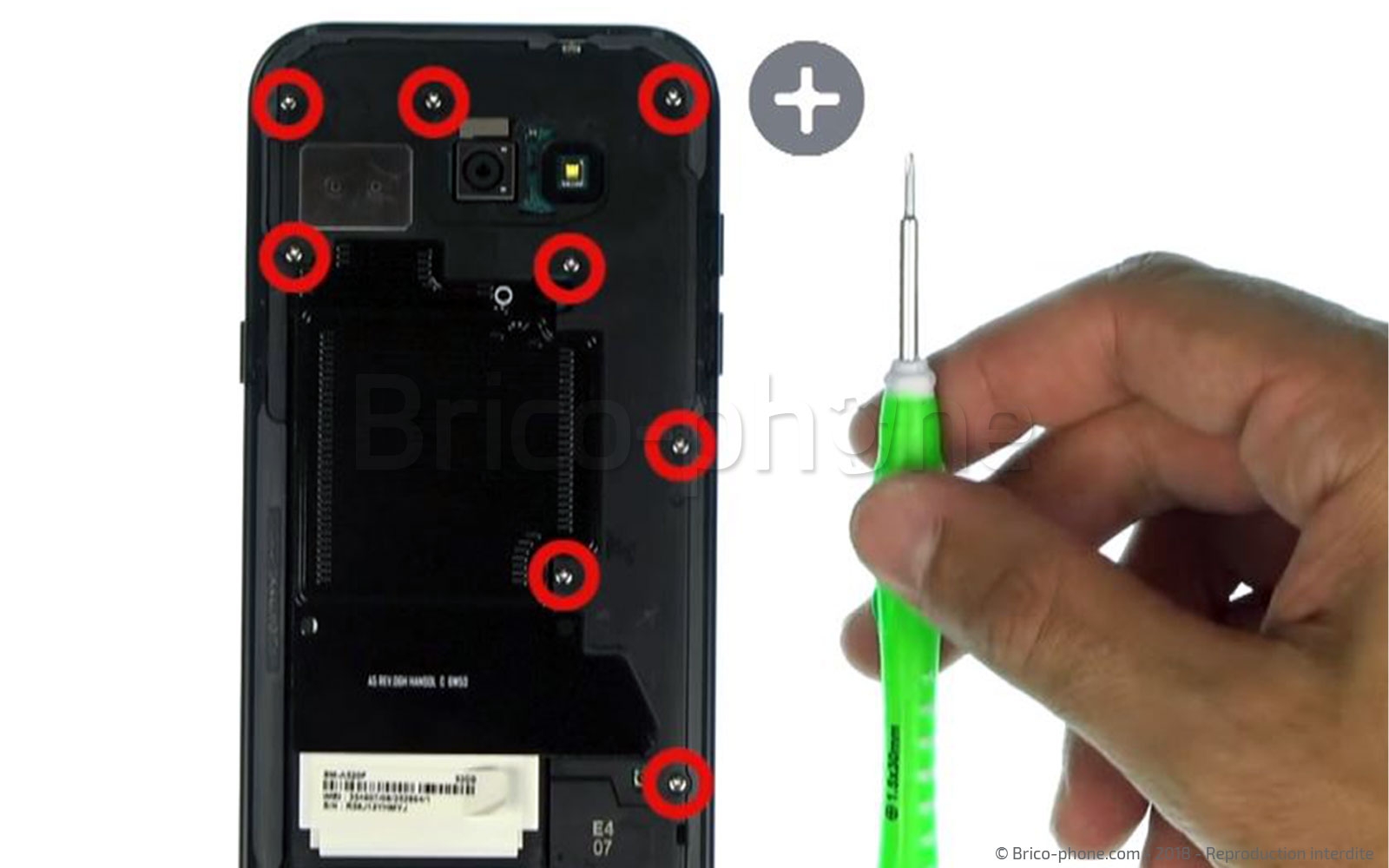 Changement de caméra arrière sur Galaxy A5 2017 photo 1