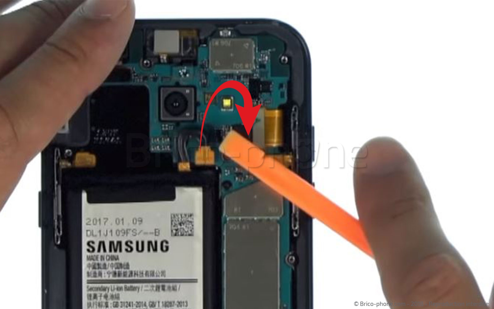 Changement de caméra arrière sur Galaxy A5 2017 photo 1