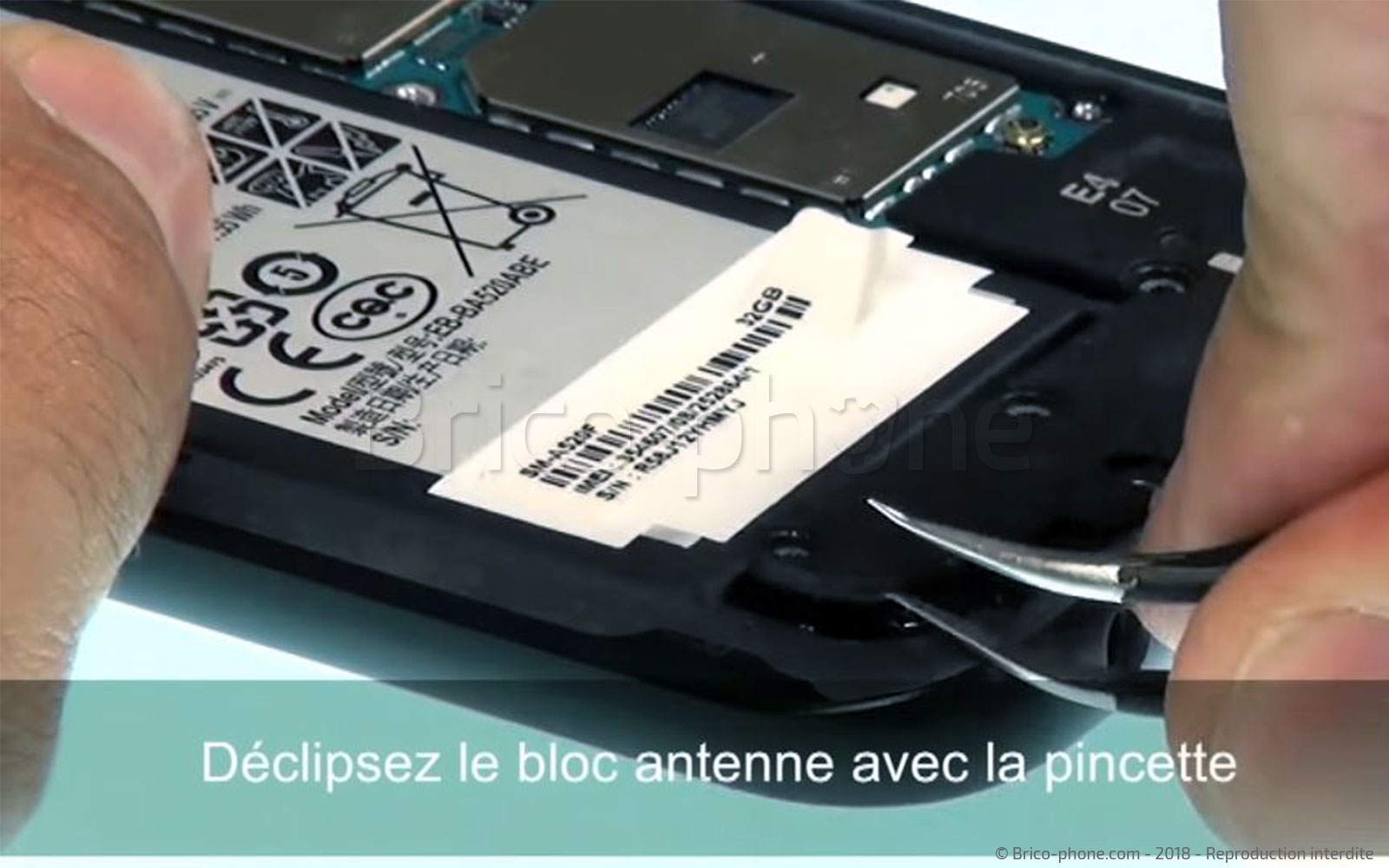 Changement de caméra arrière sur Galaxy A5 2017 photo 2