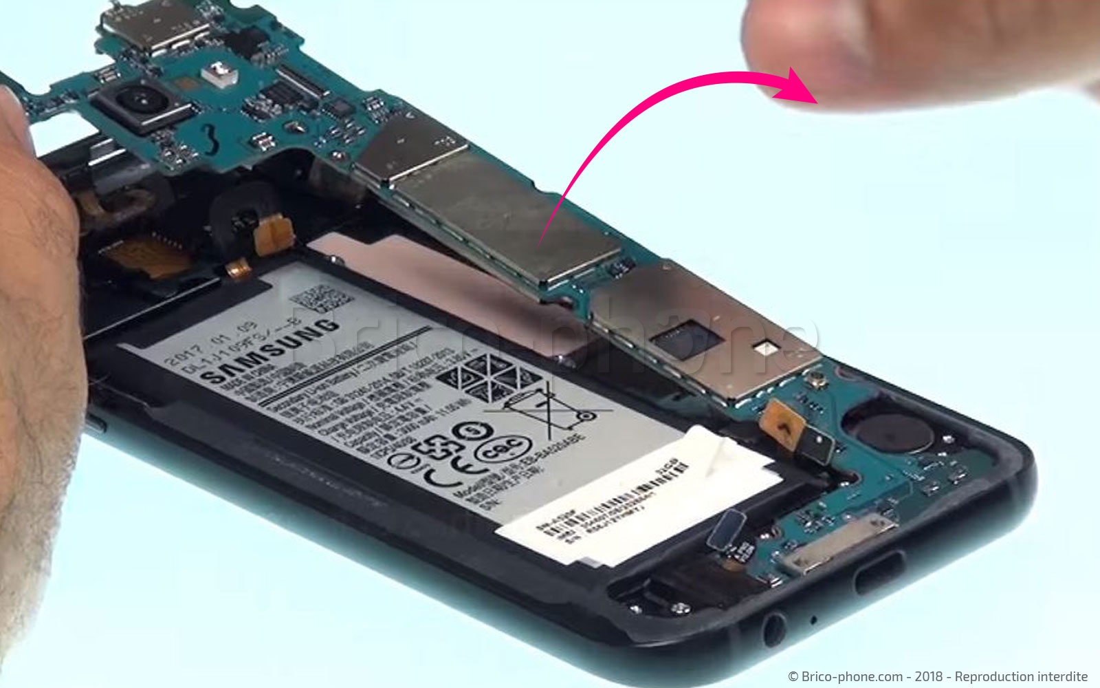 Changement de caméra arrière sur Galaxy A5 2017 photo 1