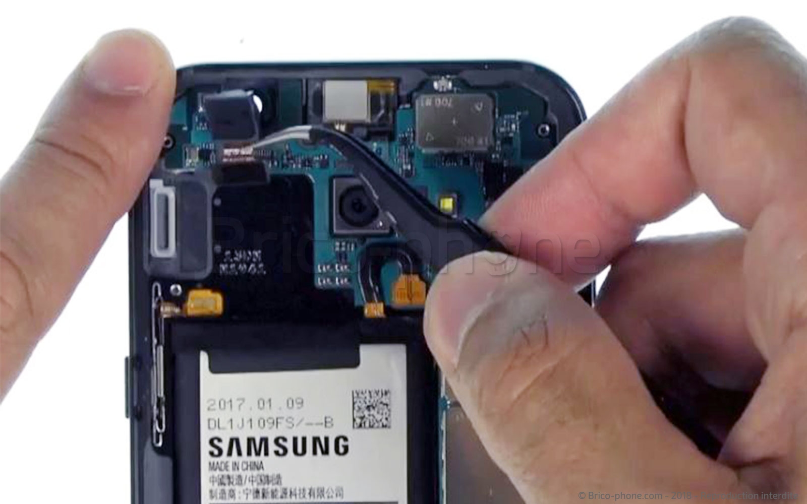 Changement de caméra avant sur Galaxy A5 2017 photo 2