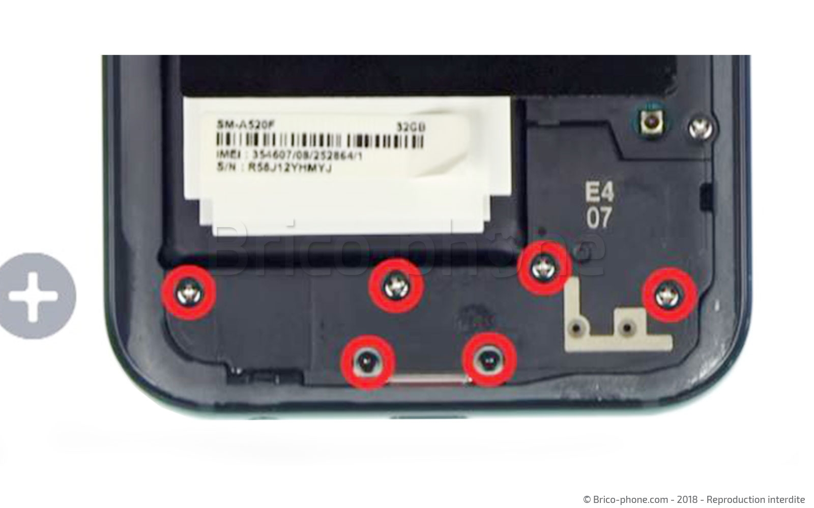 Changement de prise audio jack sur Galaxy A5 2017 photo 1