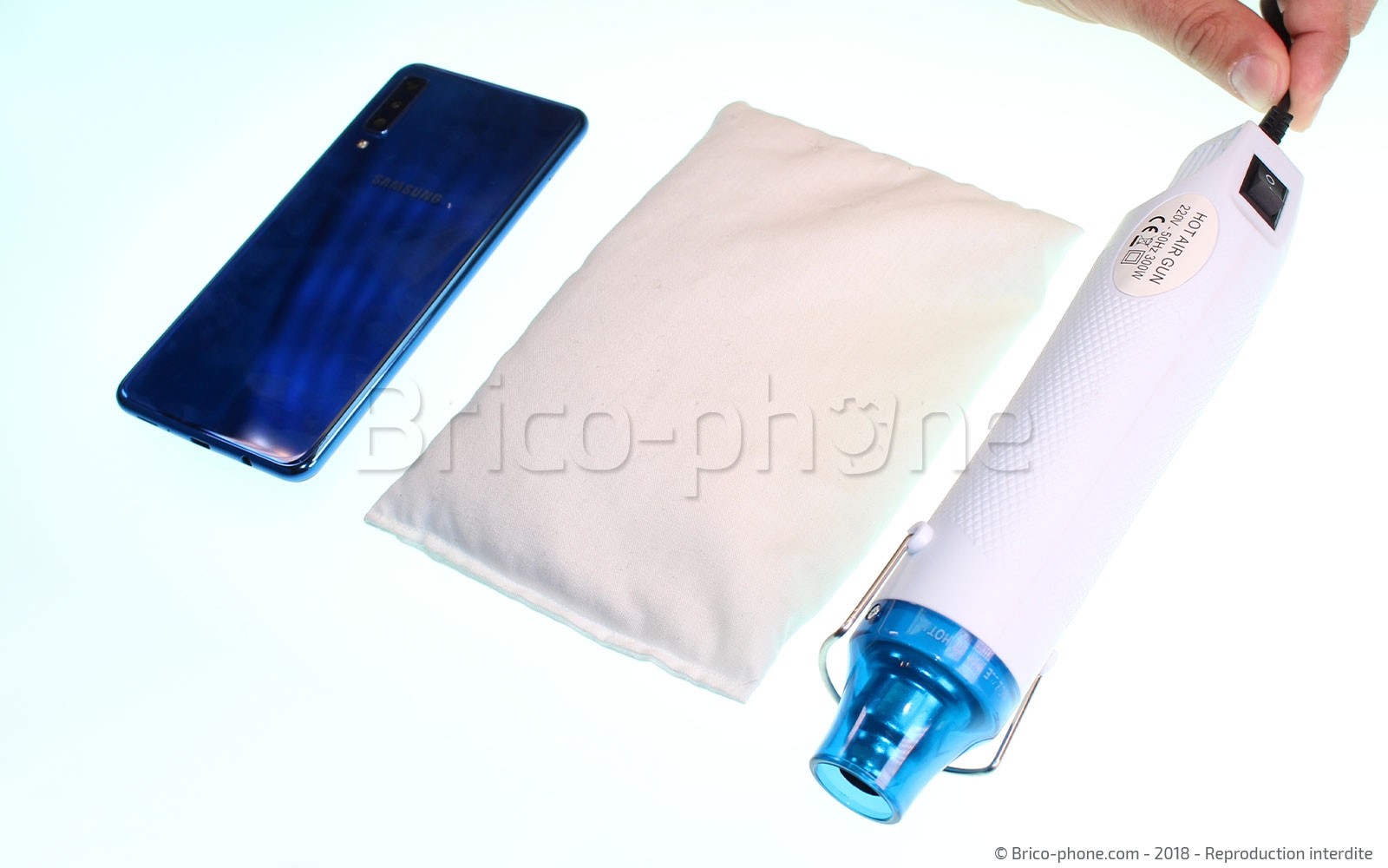 Démontage complet sur Galaxy A7 2018 photo 1