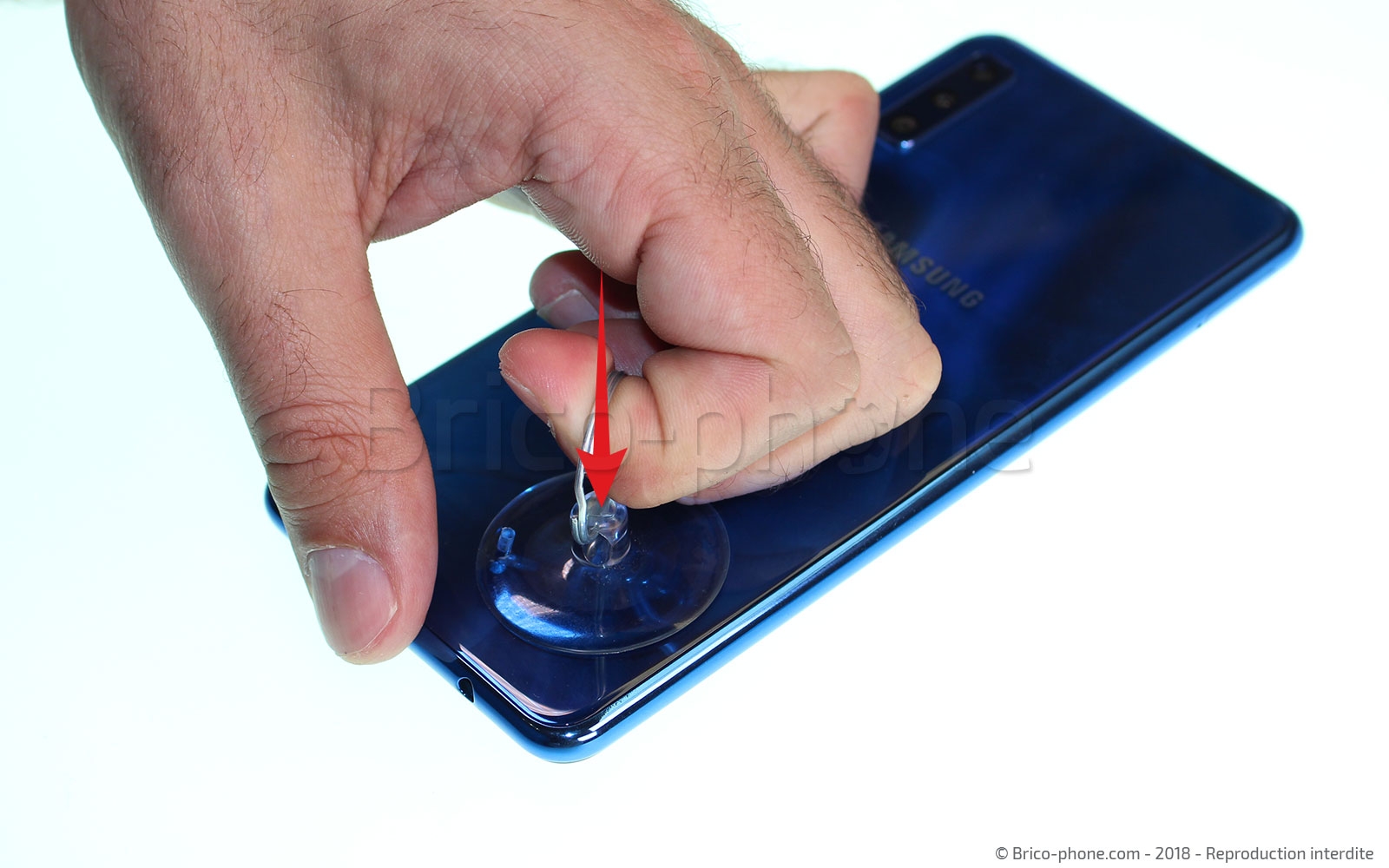 Démontage complet sur Galaxy A7 2018 photo 1