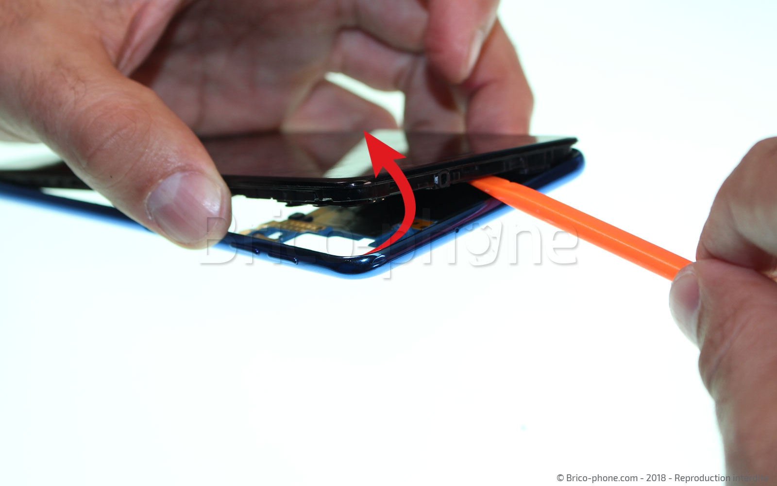 Démontage complet sur Galaxy A7 2018 photo 3