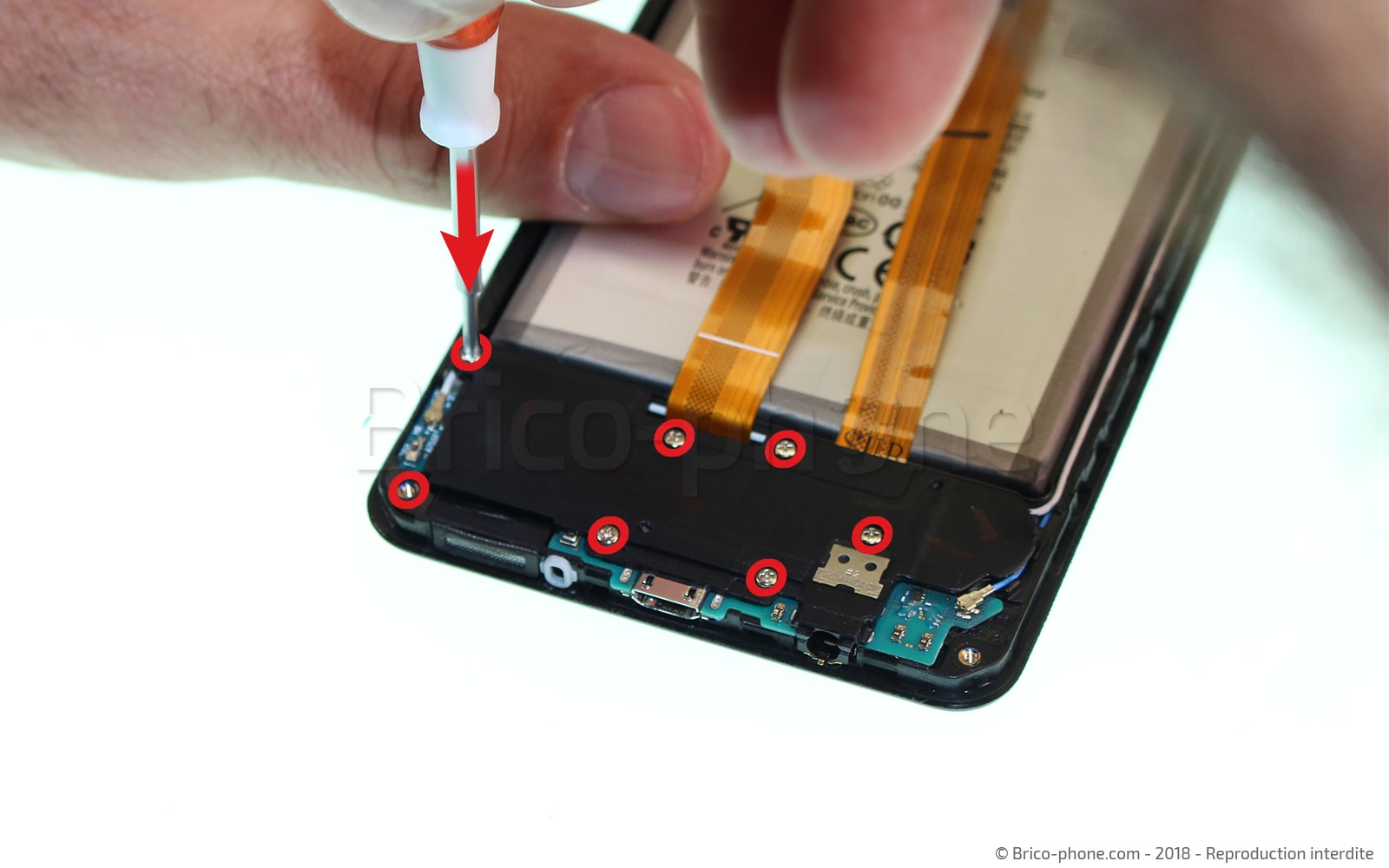 Démontage complet sur Galaxy A7 2018 photo 1