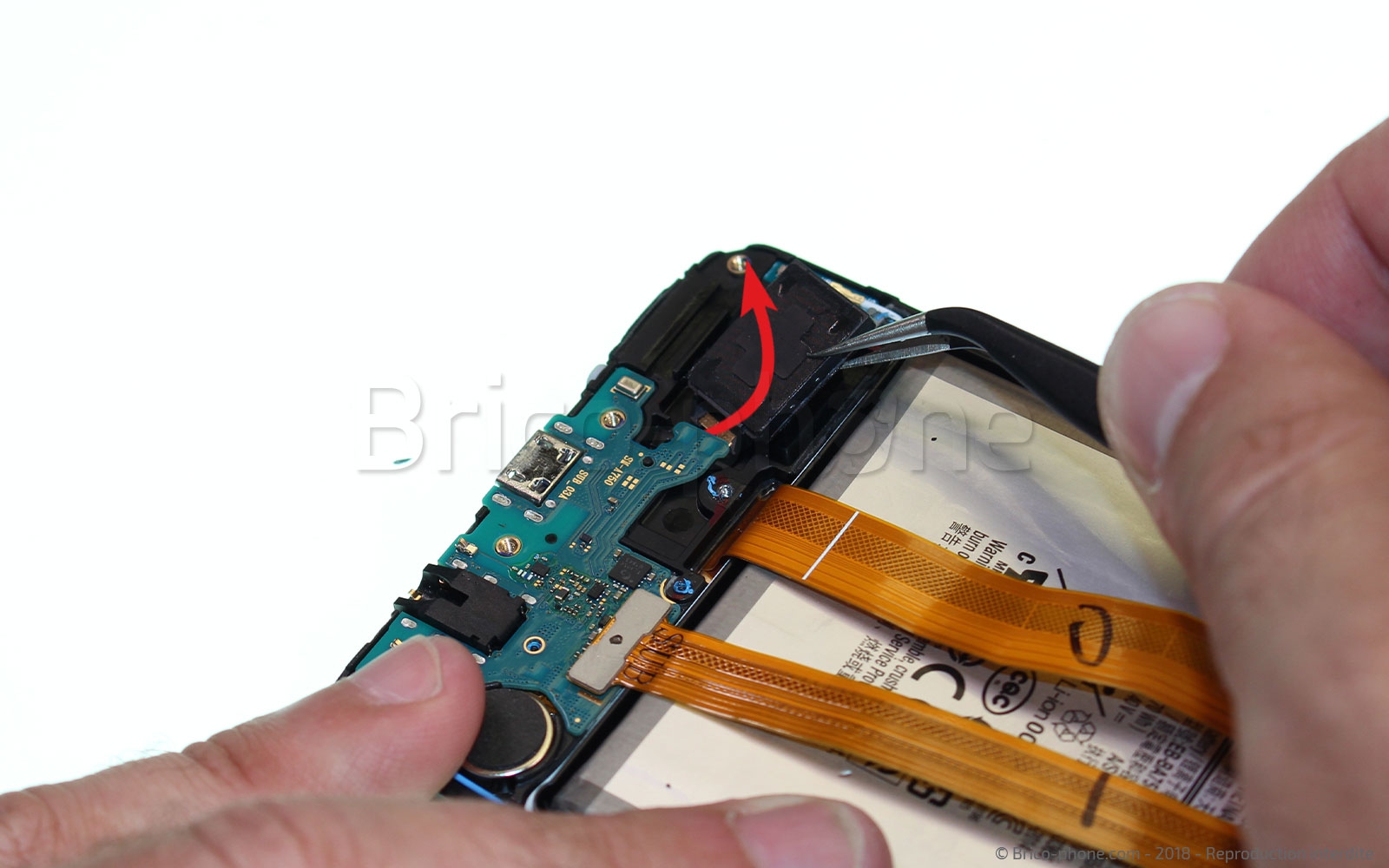 Démontage complet sur Galaxy A7 2018 photo 2