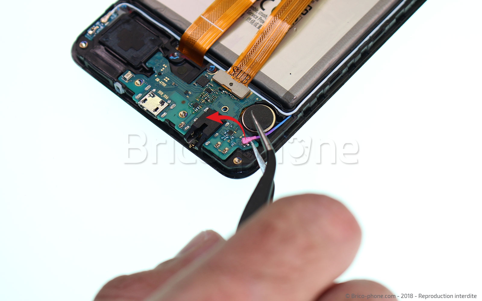 Démontage complet sur Galaxy A7 2018 photo 1