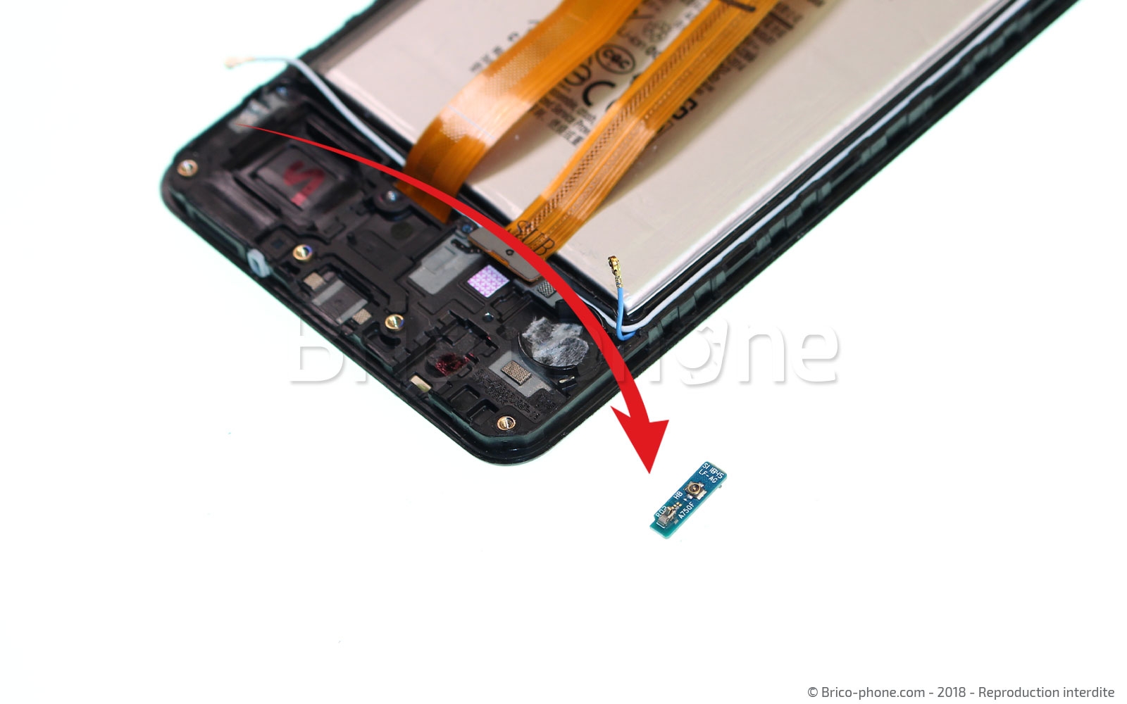 Démontage complet sur Galaxy A7 2018 photo 2