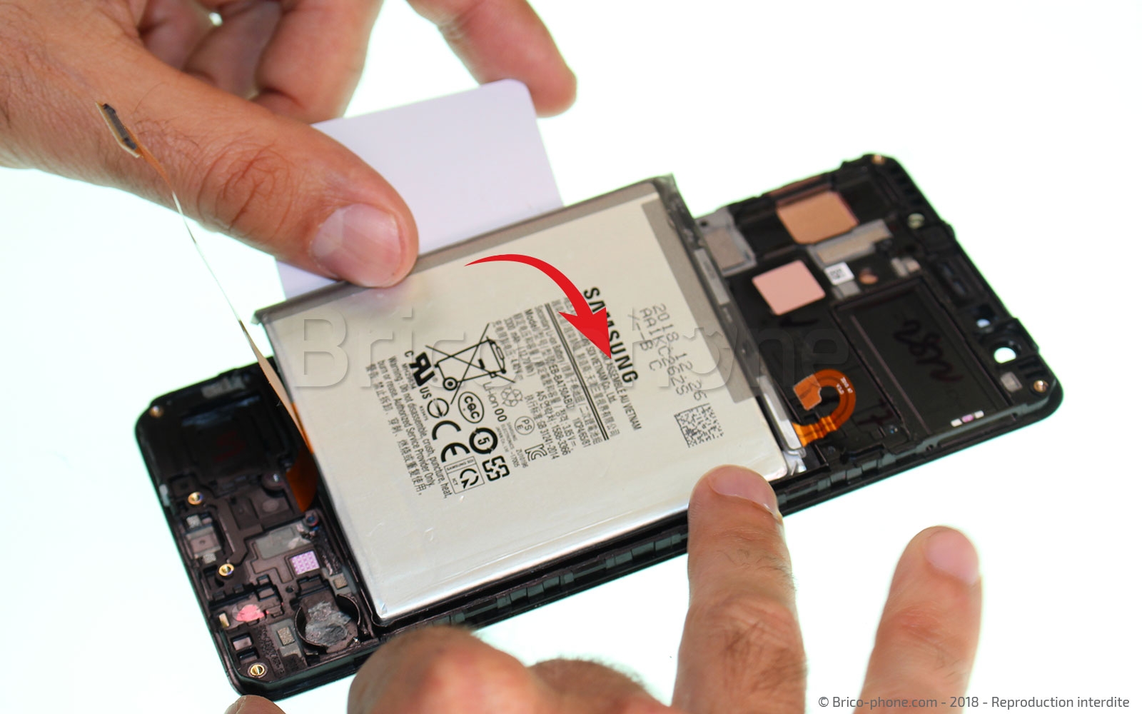 Démontage complet sur Galaxy A7 2018 photo 2