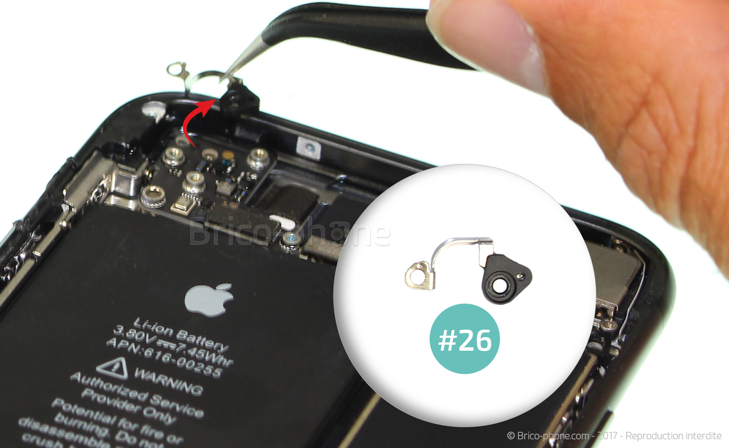 Changement du connecteur de charge sur iPhone 8 photo 2