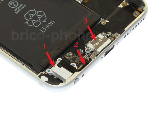 Changement du connecteur de charge sur iPhone 6 Plus photo 1
