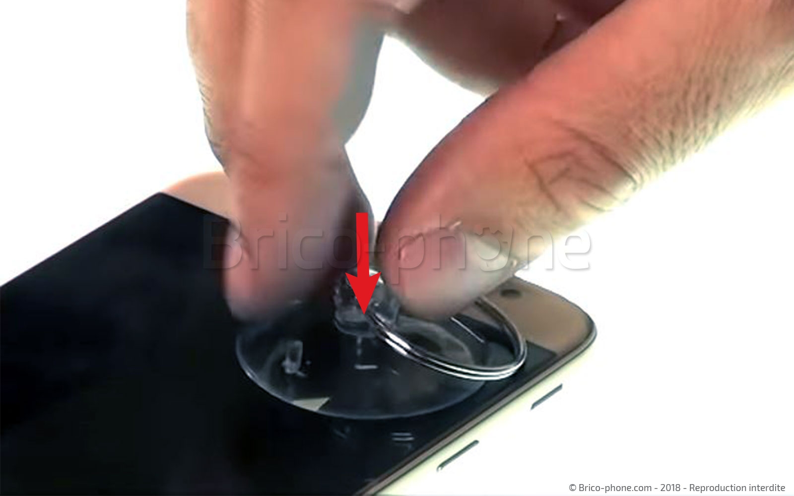 Changement d'écran (vitre+AMOLED sans châssis) sur Galaxy J7 2017 photo 1