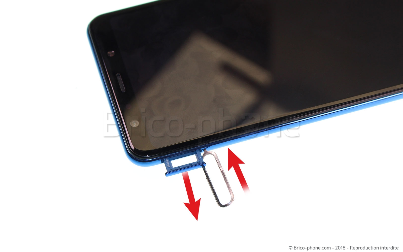 Changement de batterie sur Galaxy A7 2018 photo 2