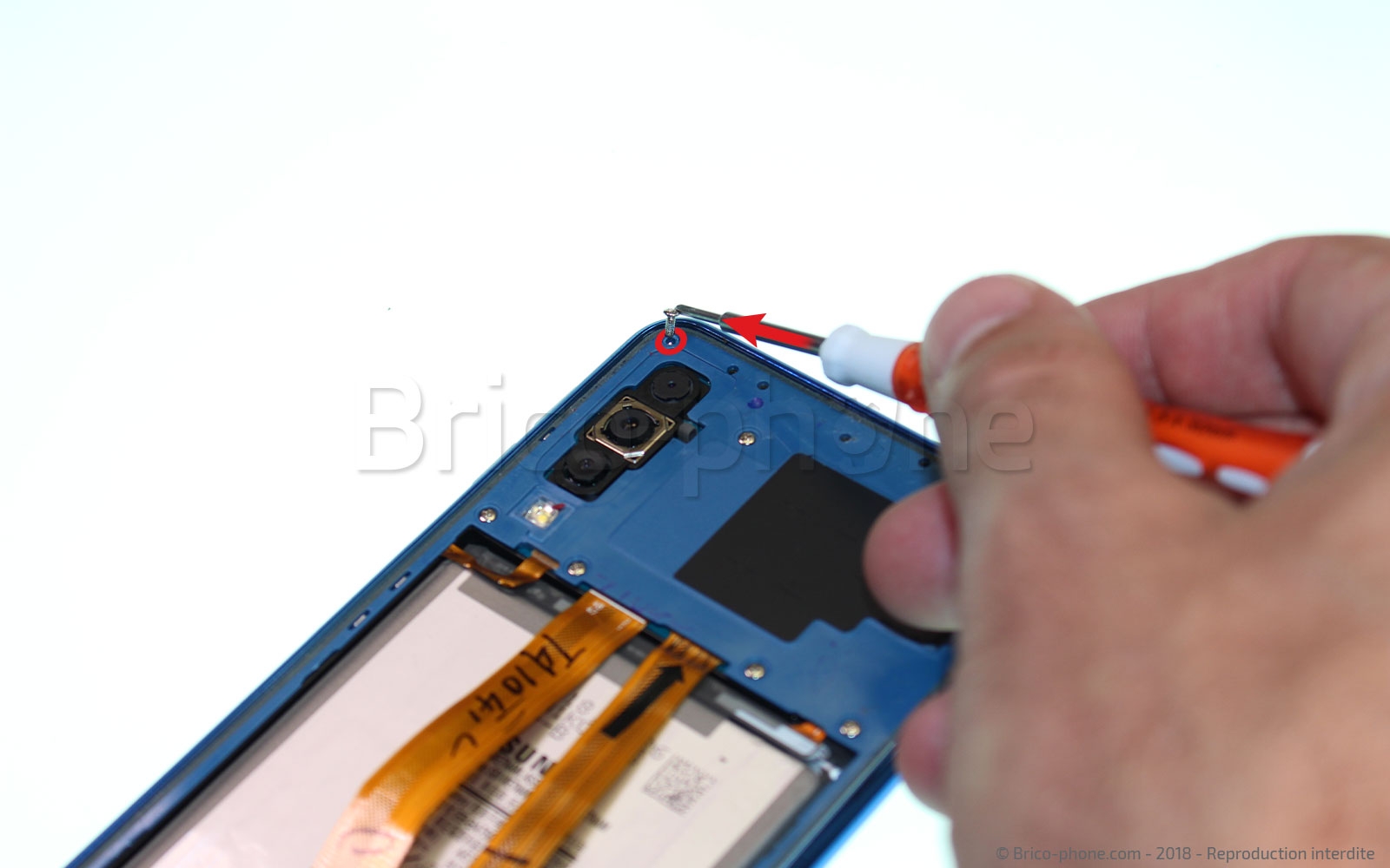 Changement de connecteur de charge sur Galaxy A7 2018 photo 2