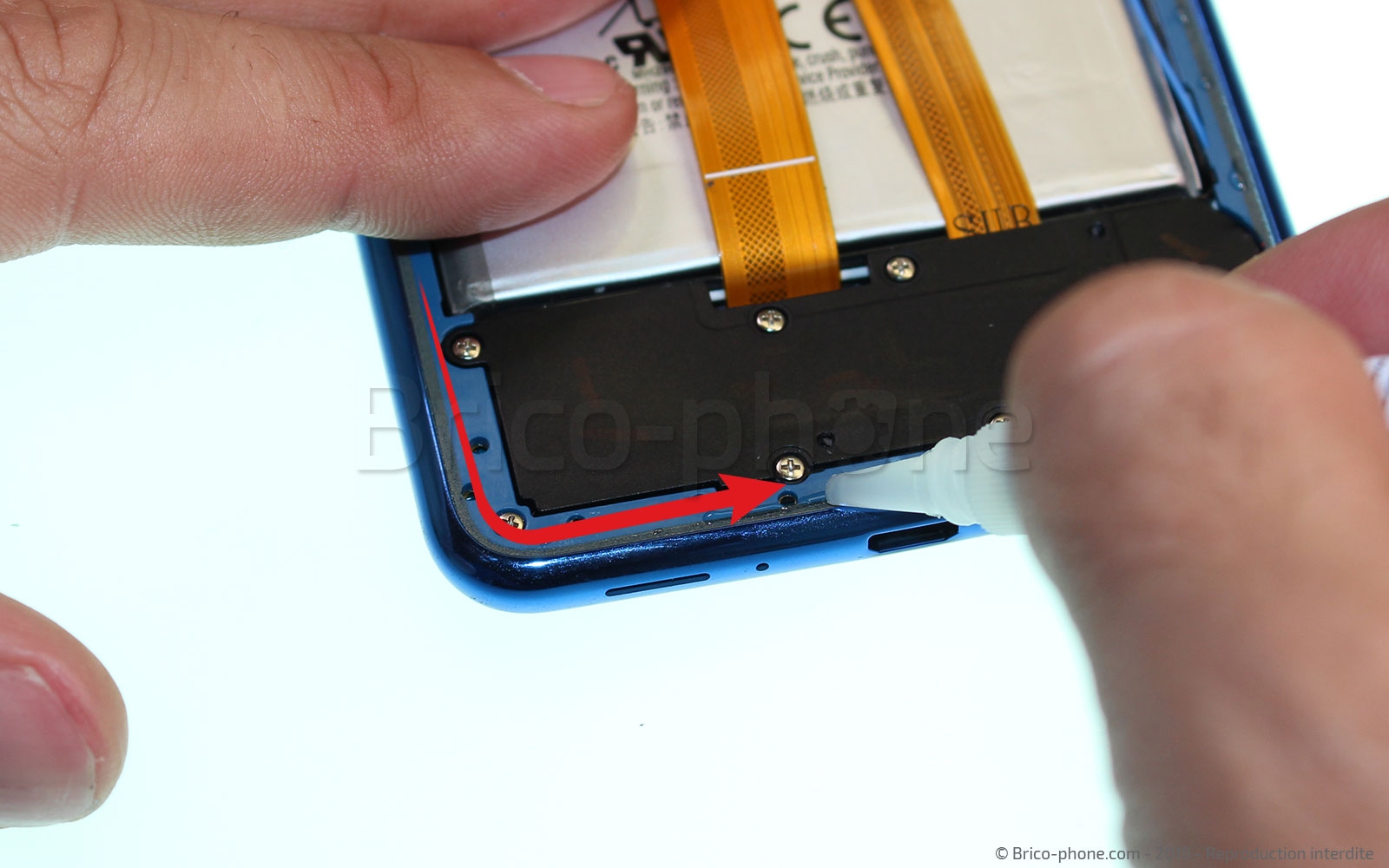 Changement de connecteur de charge sur Galaxy A7 2018 photo 1