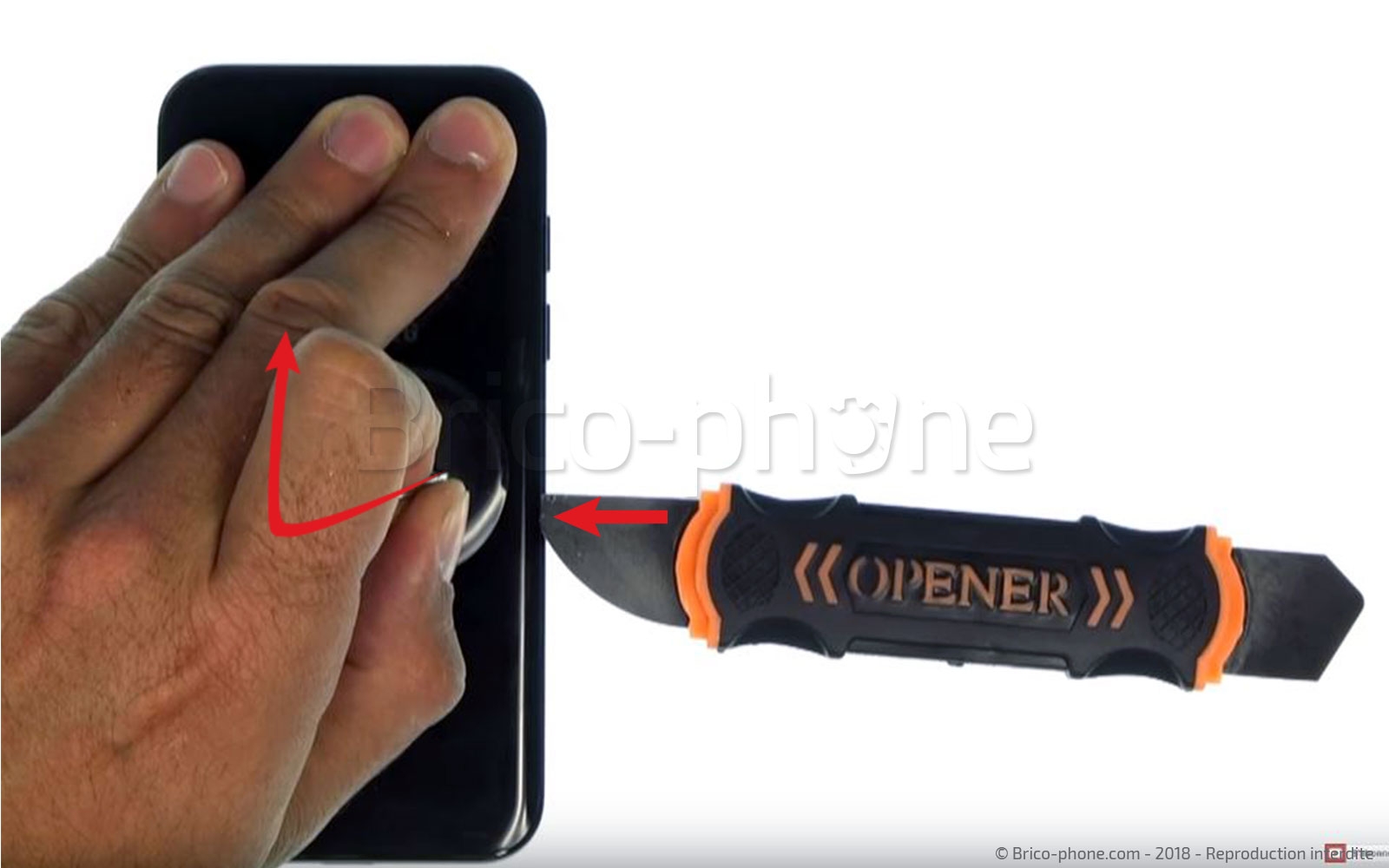 Changement de batterie sur Galaxy A3 2017 photo 1