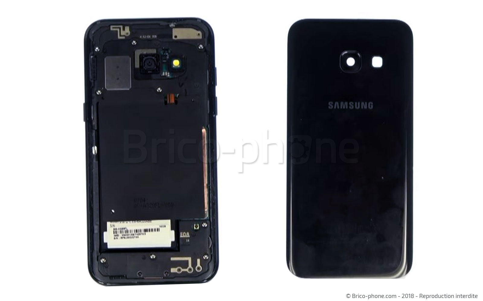 Changement de batterie sur Galaxy A3 2017 photo 4